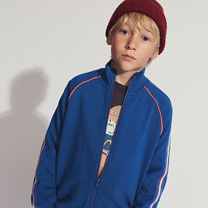 Зип-кофта Gingersnaps "Victor Blue", синяя